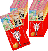 Glico Caramel Candy  8 Pieces × 10 Boxes with Bonus Toy